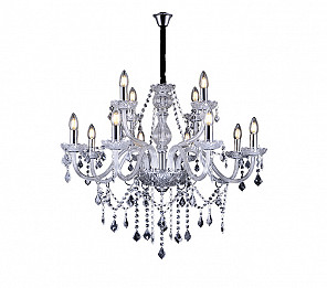 LUSTRE DE CRISTAL TASCHIBRA GLAM TRANSPARENTE 12XE14