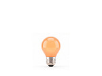 LÂMPADA INCANDESCENTE BOLINHA LARANJA 15W TASCHIBRA