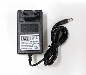 FONTE TASCHIBRA AUTOVOLT/12VDC 1A