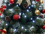 CORDÃO LUMINOSO TASCHIBRA 200 LEDS 8 FUNÇÕES ISOLAÇÃO VERDE