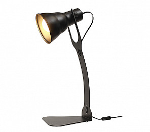 LUMINÁRIA DE MESA TASCHIBRA HOL 1XE27 PRETO FOSCO