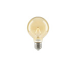 LÂMPADA LED FILAMENTO VINTAGE GLOBO G95  AUTOVOLT ÂMBAR