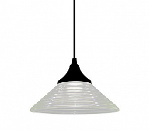 PENDENTE TASCHIBRA HILLS 1XE27 PRETO FOSCO