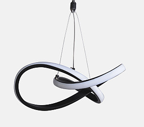 PENDENTE LED TASCHIBRA DUBAI 3000K 15W PRETO