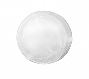 PLAFON REDONDO LAGUNA 30CM VIDRO MURANO 2XE27