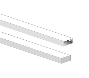 PERFIL LED TASCHIBRA ZENITH 50X21 SOBREPOR 21X50X1000mm