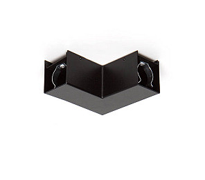 CONECTOR METRIC TASCHIBRA 90° TETO/TETO PRETA