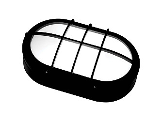 TARTARUGA TTL 05 OVAL 1XG9 LED AUTOVOLT 6500K PRETA
