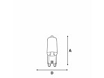 LÂMPADA LED G9 DROPS 2W 127V 6500K