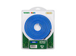 12V - FITA LED TASCHIBRA NEON FLEX 8W 120 LEDS/M 5M AZUL IP65