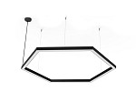 PENDENTE/PLAFON LED TASCHIBRA HEXÁGONO 35 1012X1170mm
