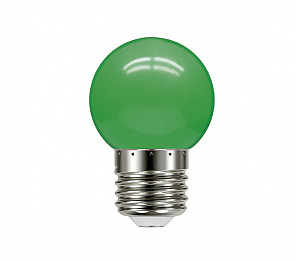 LÂMPADA LED BOLINHA VERDE 1W TASCHIBRA