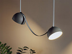 PENDENTE DOMO LED PARA CINTA SOHO TASCHIBRA 12W 3000K
