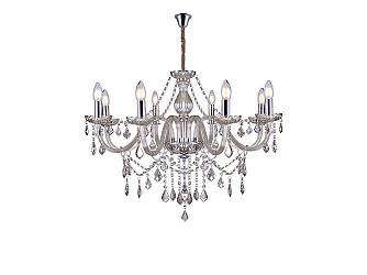 LUSTRE DE CRISTAL TASCHIBRA GLAM CONHAQUE 8XE14