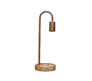 NÃO PUBLICAR, FORA DE LINHA - ABF-142 ABAJUR TASCHIBRA FLAM 1XE27 COBRE