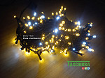 CORDÃO LUMINOSO TASCHIBRA 600 LED ESTÁTICO COM LED FLASH 220V ISOL VD 3000K