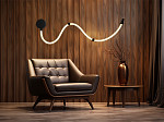 ARANDELA/PLAFON LED TASCHIBRA ABSTRACT TEX 150 22W 3000K PRETO