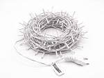 CORDÃO LUMINOSO TASCHIBRA 200 LED ESTÁTICO COM LED FLASH ISOL BR 3000K