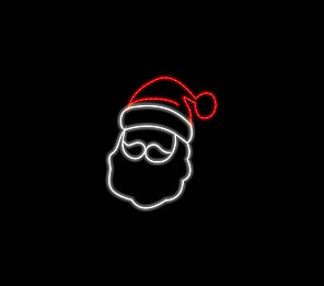 ARMAÇÃO LUMINOSA LED NOEL 78x95cm 18W