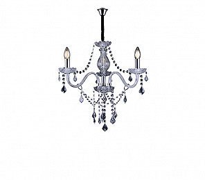 LUSTRE DE CRISTAL TASCHIBRA GLAM TRANSPARENTE 3XE14