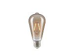 LÂMPADA LED TASCHIBRA FILAMENTO VINTAGE ST64 AUTOVOLT FUME