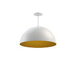 PENDENTE TASCHIBRA WOK E27 BRANCO/PRETO+OURO
