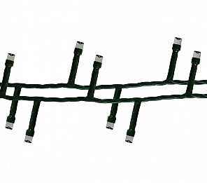 CORDÃO LUMINOSO TASCHIBRA 700 LED ESTATICO ISOLAMENTO VERDE