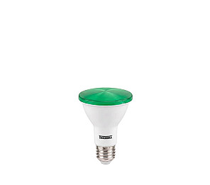 LÂMPADA LED TASCHIBRA PAR 20 IP 65 VERDE E-27