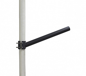 BRAÇO SUPORTE PARA LUMINARIA DE POSTE 50X450MM PR