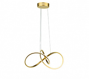 PENDENTE LED TASCHIBRA TÓQUIO 3000K 30W OURO FOSCO