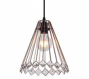 PENDENTE TASCHIBRA DRESS G COBRE 1XE27