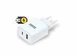 CARREGADOR TURBO USB TASCHIBRA PARA ELETRONICOS PD