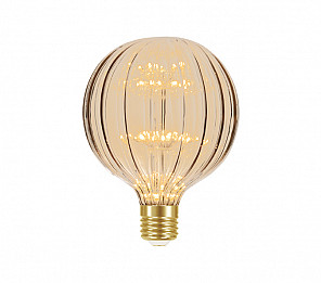LÂMPADA LED TASCHIBRA FIREWORKS VINTAGE G125 AMBAR