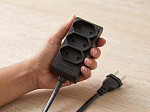 EXTENSÃO TASCHIBRA 3 TOMADAS 2P 3m 10A