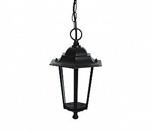 PENDENTE TLF 28 ALUMÍNIO E-27 PRETO