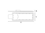 LUMINÁRIA LED EXTERNA PARA PÁTIO TASCHIBRA PARK 200W 5000K