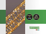 FIGURA ILUMINADA 3D LED TASCHIBRA GUIRLANDA 65cm COM FLASH AUTOVOLT