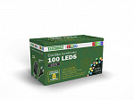 CORDÃO LUMINOSO TASCHIBRA 100 LEDS 8 FUNÇÕES ISOLAÇÃO VERDE