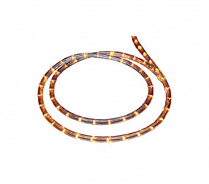 CORDA LUMINOSA LED TASCHIBRA PRO 13MM 2 FIOS LARANJA
