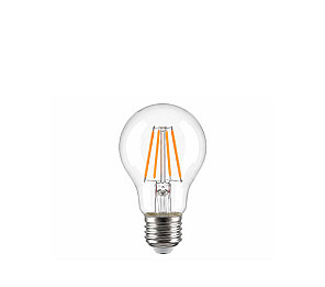 LÂMPADA LED TASCHIBRA FILAMENTO COLOR A60 AUTOVOLT VERMELHA