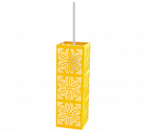 PENDENTE TASCHIBRA RENDA 101 E27 AMARELO