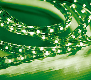 FITA LED 5W 60 LEDS/M 20M 220V IP67 VERDE