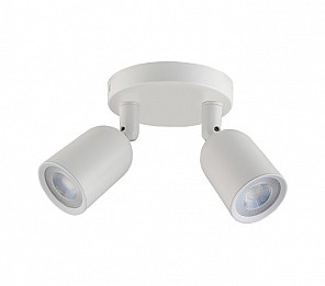 SPOT LED TASCHIBRA DIRECT MR16 BASE CIRCULAR 2X4W BRANCO