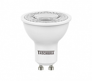 LÂMPADA TASCHIBRA LED MR16 TDL 50 7W 40° 2700K DIM