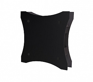 ARANDELA TASCHIBRA ARENA LED 10W 2700K PRETO