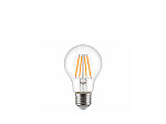 LÂMPADA LED TASCHIBRA FILAMENTO COLOR A60 AUTOVOLT VERMELHA