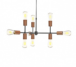 PENDENTE TASCHIBRA EQUILIBRIUM 9XE27 COBRE