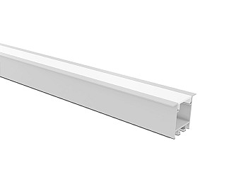 PERFIL LED TASCHIBRA APEX 35 EMBUTIR 28X35X3000mm BRANCA