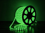 CORDA LUMINOSA TASCHIBRA C/LED 13MM 127V 2 FIOS 44 VERDE