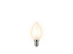 LÂMPADA INCANDESCENTE TASCHIBRA VELA LISA LEITOSA 25W E14